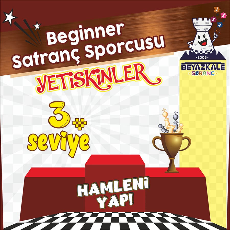 Yetişkinler İçin Turnuva Başlangıç Seviyesi 3. Aşama