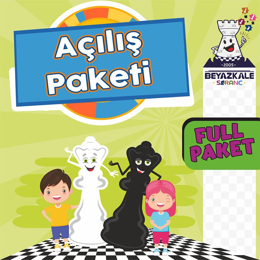 Açılış Paketi 1.e4 e5 Siyahlarla